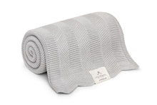 Load image into Gallery viewer, Bamboo Blanket Fir - Light Grey