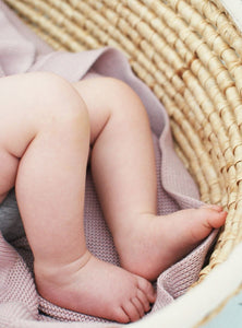 Bamboo Blanket Classic - Powder Pink