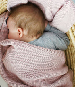 Bamboo Blanket Classic - Powder Pink
