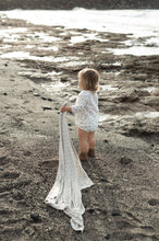 Load image into Gallery viewer, Bamboo Blanket Openwork - Cream